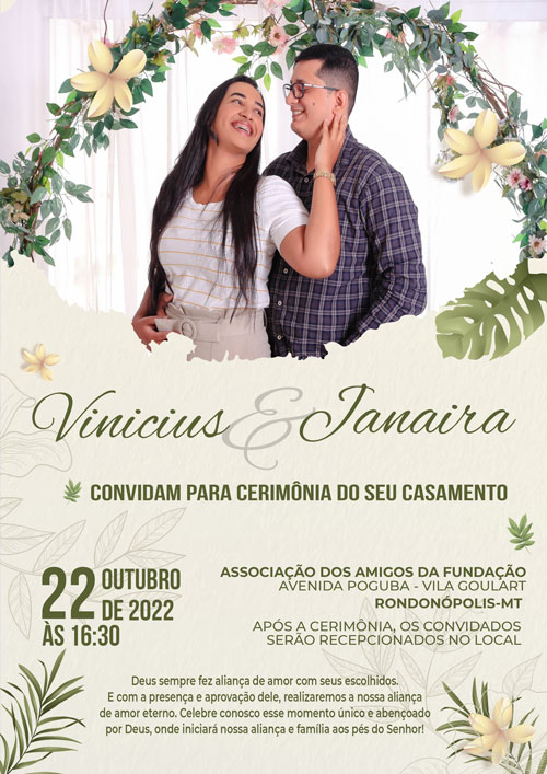 casamento janaira e vinicius